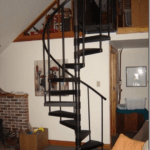 Econo Steel Spiral Staircase