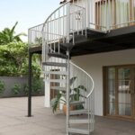 Econo Galvanized Spiral Staircase