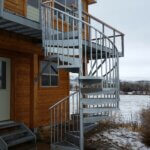 Galvanized Continuous Sleeve Spiral Staircase Lifestyle (7)