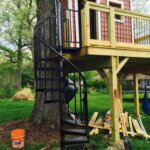 Econo Steel Spiral Staircase