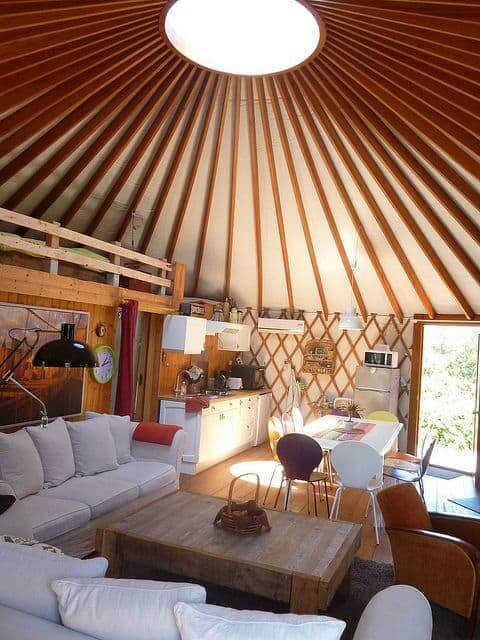 simple yurt design