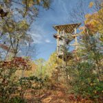 Adventure Park Zipline Spiral Staircase