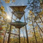 Adventure Park Zipline Spiral Staircase