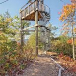 Adventure Park Zipline Spiral Staircase