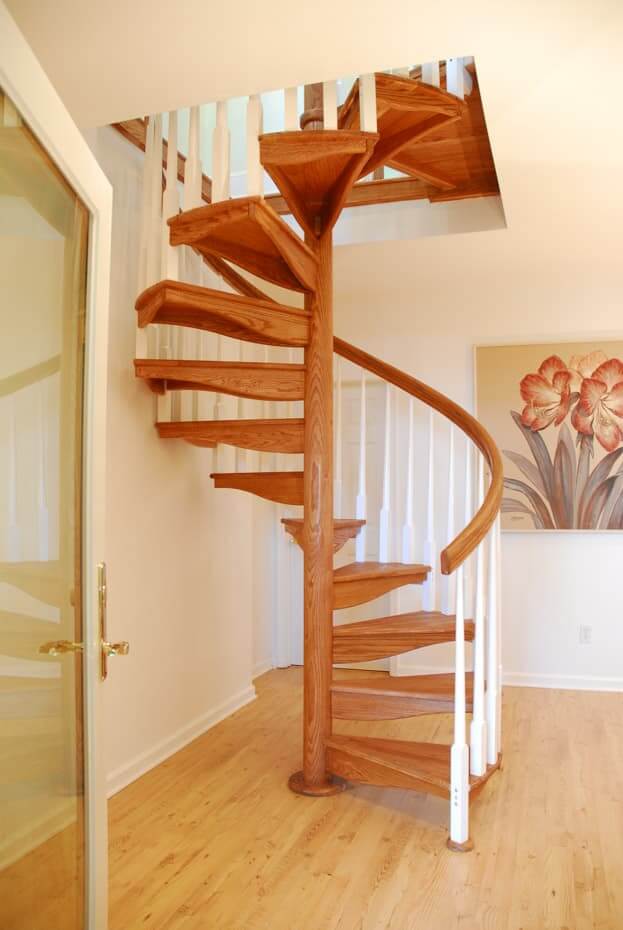 Classic Style Home with Painted Wood Staircase