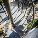 Country Home with Steel Deck Staircase