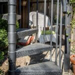 Country Home with Steel Deck Staircase