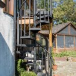 Country Home with Steel Deck Staircase