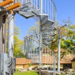 Zoo with Multiple Galvanized Staircase