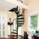 Econo with treads spiral staircase