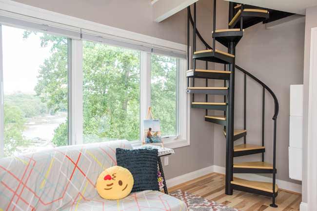 loft-bedroom-spiral-stairs