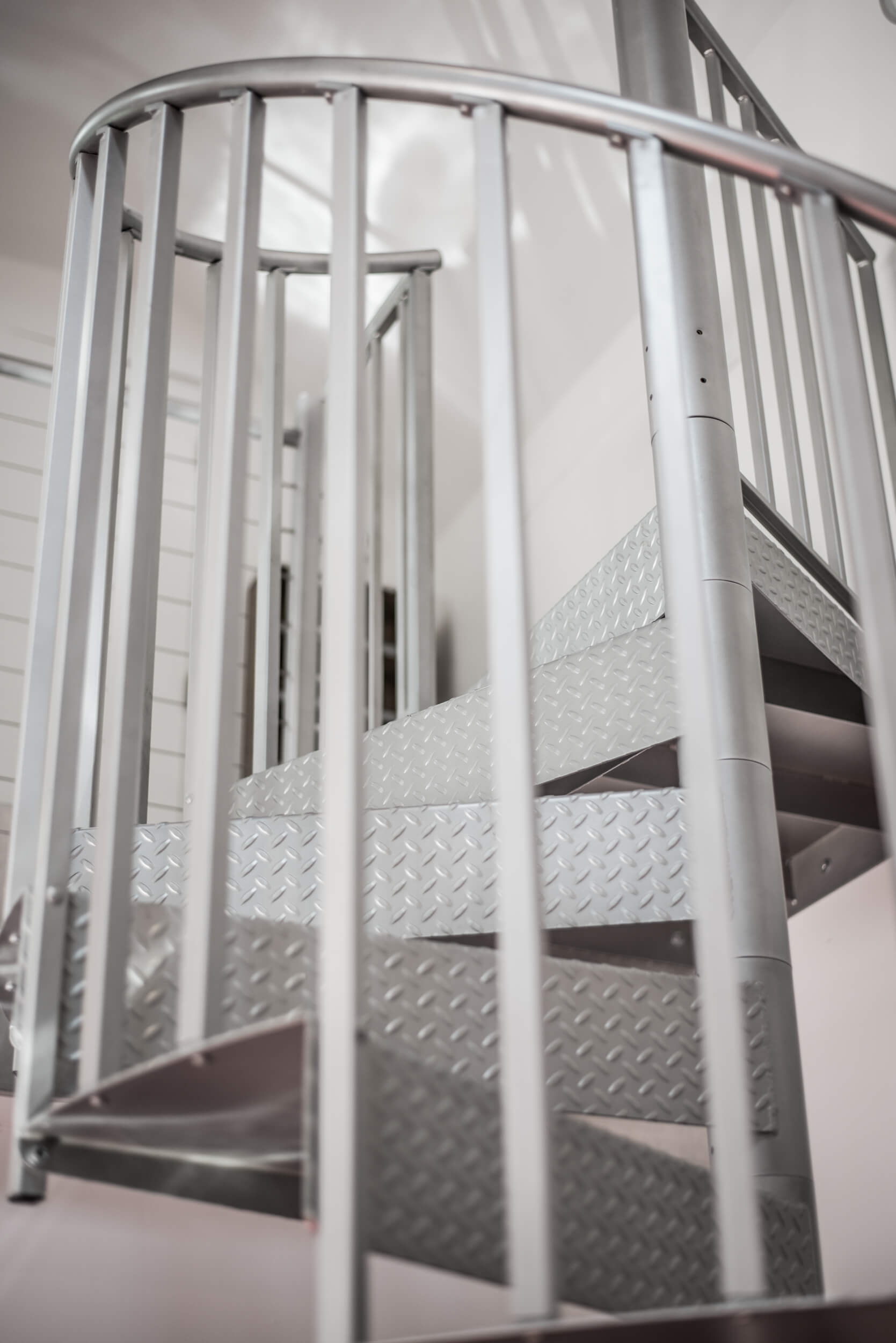 Garage Spiral Staircase