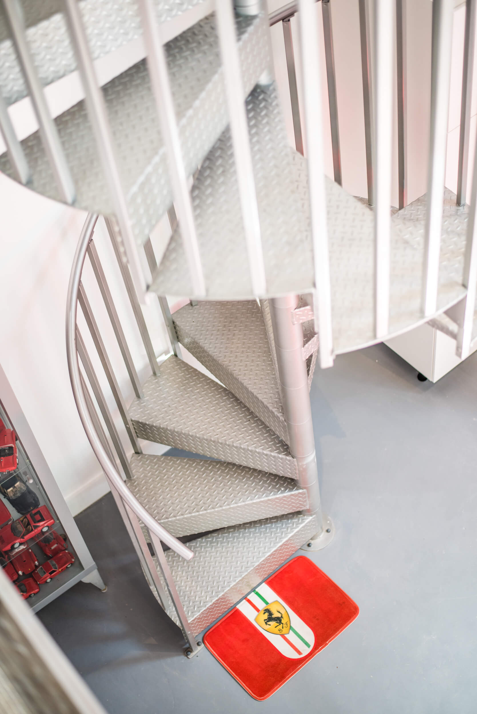 Garage Spiral Staircase