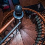 Ornate & Elegant, Wrought Iron Spiral Stair