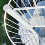 Shore House with Double Decker, White Aluminum Stair