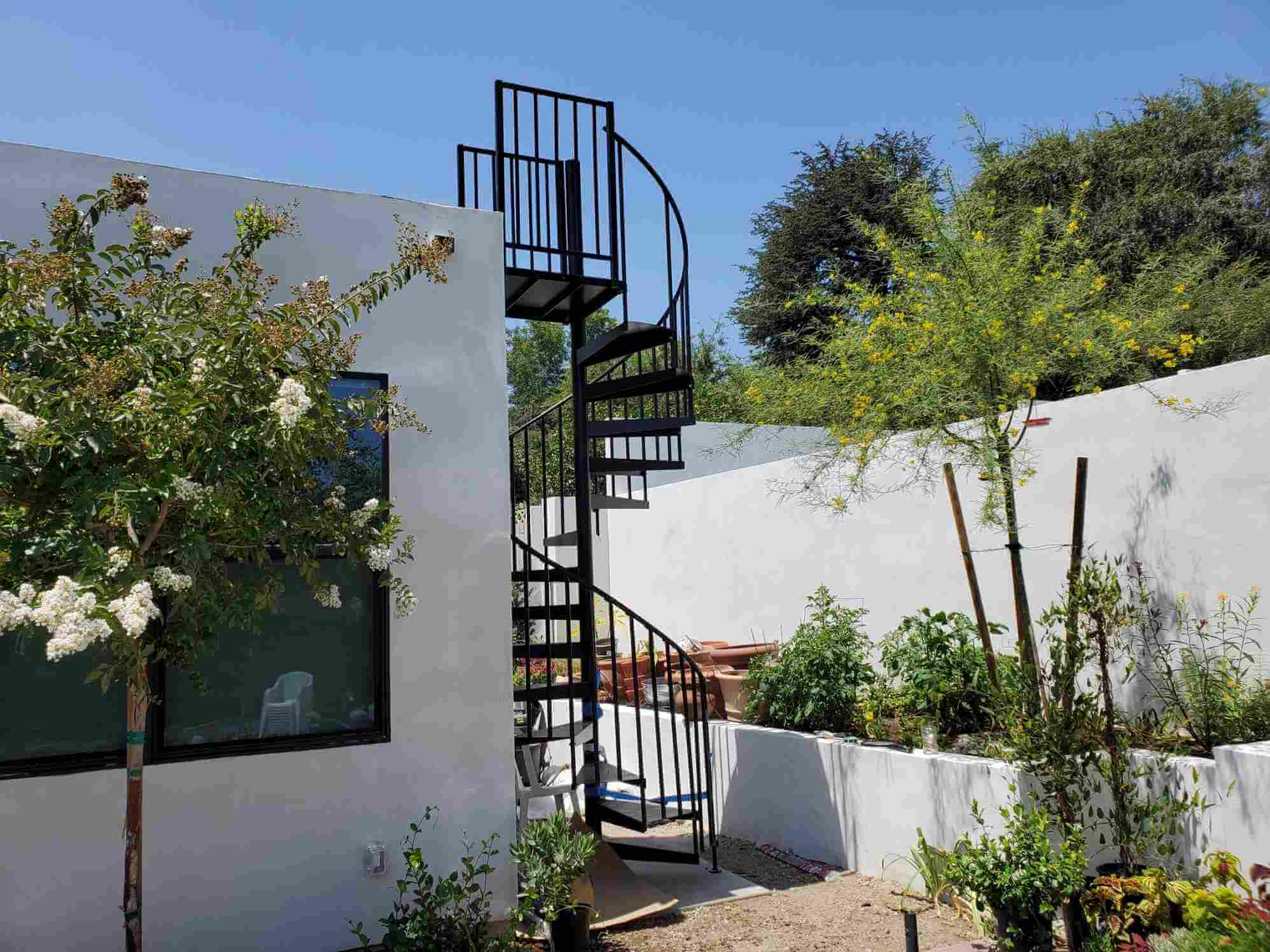Econo Plus Outdoor Spiral Stairs