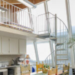 Galvanized Steel Spiral Staircase