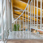 Galvanized Steel Spiral Staircase