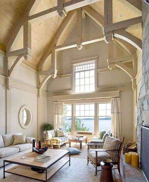 vaulted-ceiling-beach-house