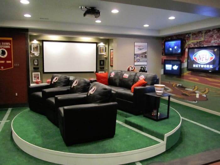 low budget garage man caves