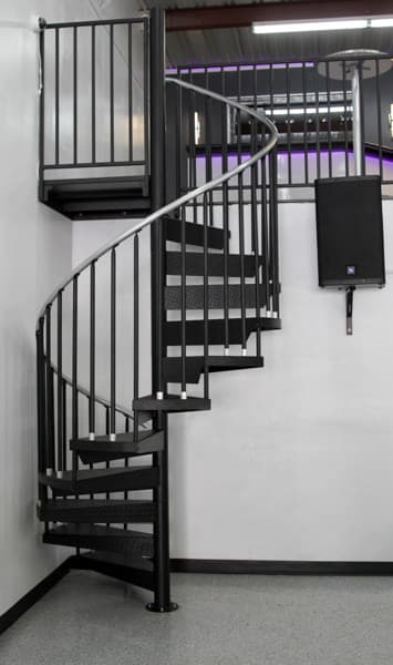 garage-spiral-stairs