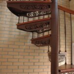 Forged Iron Spiral Staircase