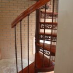 Forged Iron Spiral Staircase