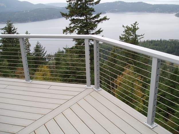 cable railing deck railing