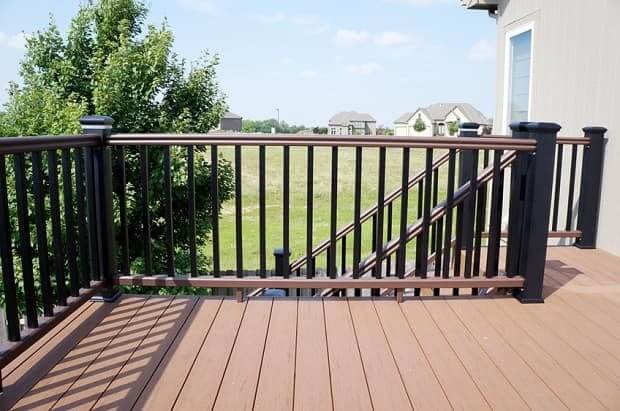 composite deck railing