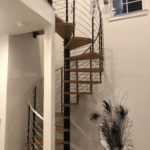 Modern Spiral Staircase Indoors