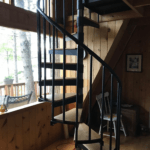 Vintage Spiral Indoor Staircase