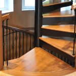 usa spiral stairs exterior interior solid wood steel