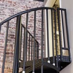 usa spiral stairs exterior interior solid wood steel