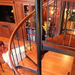 usa spiral stairs exterior interior solid wood steel