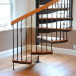 Forged Iron Spiral Stairs