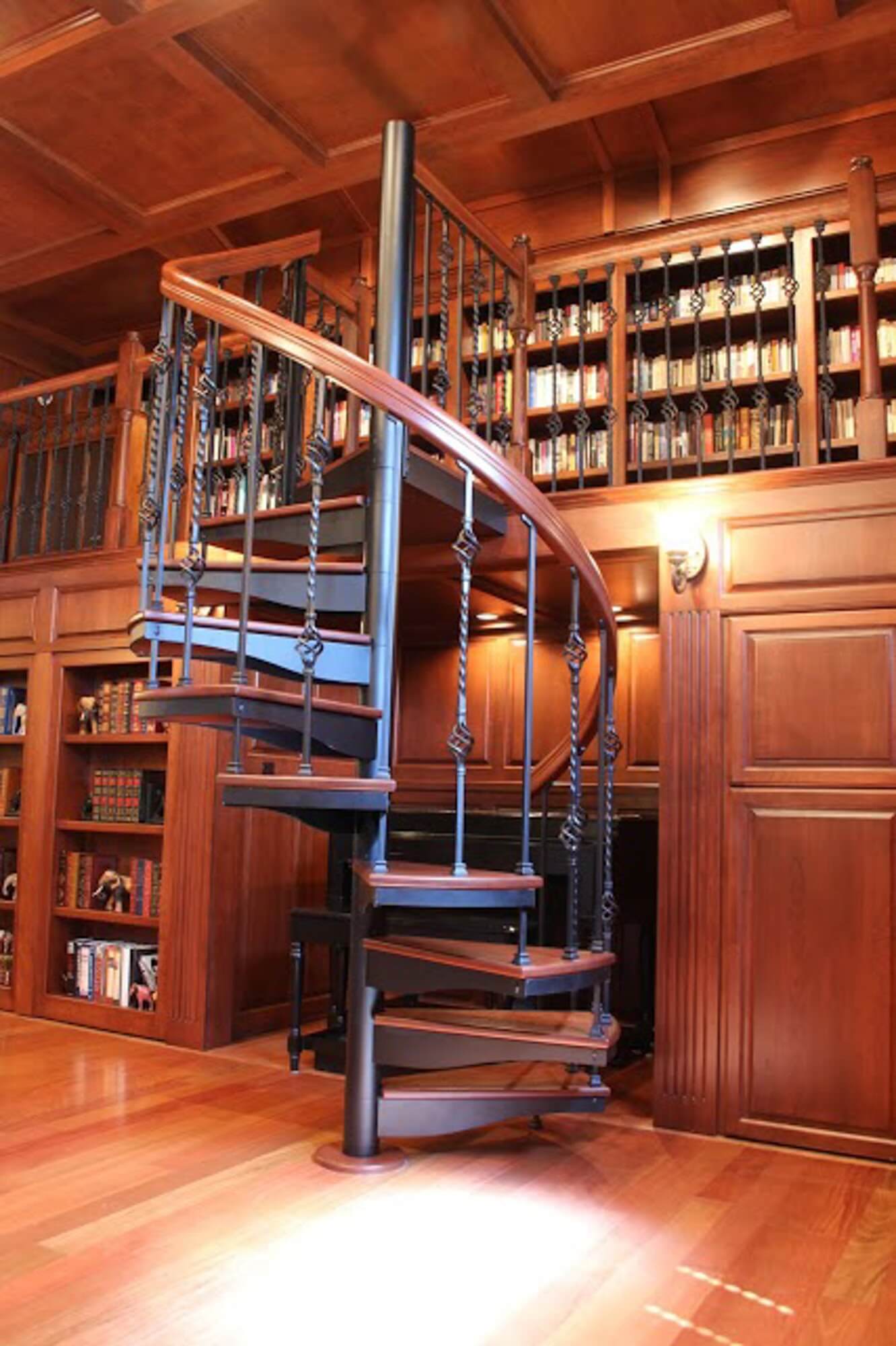 Antique Victorian Style Spiral Staircase Kits | Salter Stairs