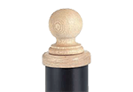 Decorative Wooden Ball Column Cover