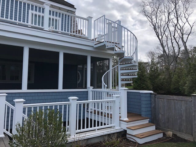 Multi Family Home Spiral Staircase