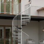 econo galvanized spiral staircase