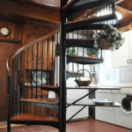 Elegant Indoor Spiral Staircase by Salter (1)