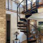 Elegant Indoor Spiral Staircase by Salter (1)