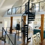 Indoor Steel Spiral Staircase From Salter Spiral Stairs