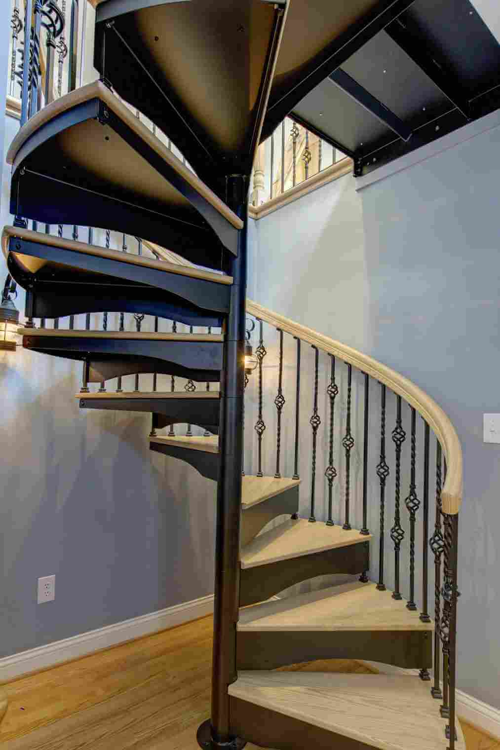 elegant spiral staircase