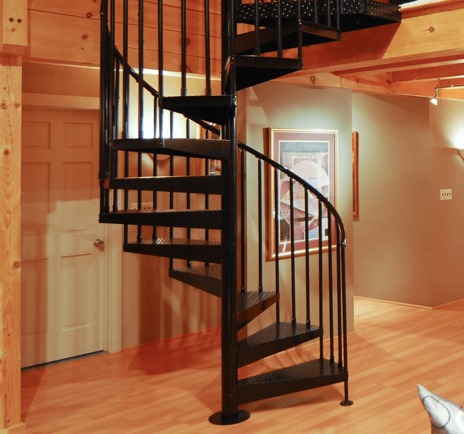 steel spiral stairs