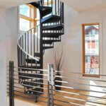 Classic Steel Spiral Staircase Indoor