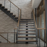 indoor floating stairs